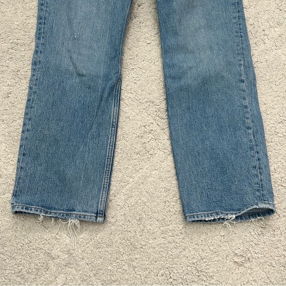 ⛔️SOLD⛔️Abercrombie & fitch 90s straight ultra high rise denim jeans size 25 - Picture 4 of 6